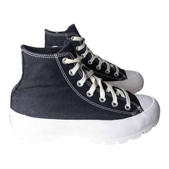 CONVERSE Chuck Taylor All Star High Lugged Sneaker Size 8 - Picture 3 of 9